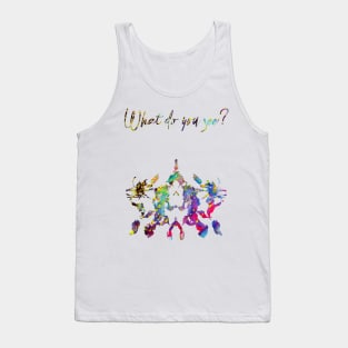 Rorschach inkblot test Tank Top